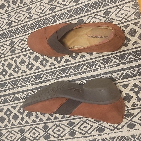 Heels short Comfortiva leather memory foam 11m - Picture 3 of 5